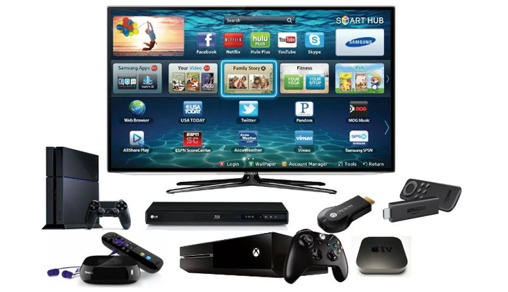 صدا نداشتن تلویزیون سامسونگ به علت اتصال ضعیف تلویزیون به دستگاه جانبی