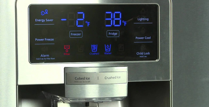 علت چشمک زدن چراغ قرمز یخچال فریزر سامسونگ