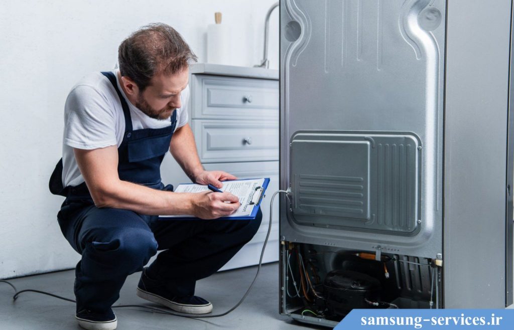 عیب یابی دقیق و رفع مشکل یخچال فریزر یا ساید بای ساید سامسونگ