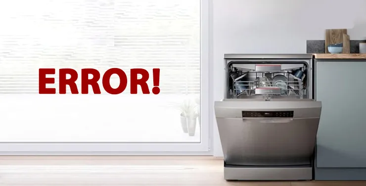 معنی ارورهای ظرفشویی سامسونگ